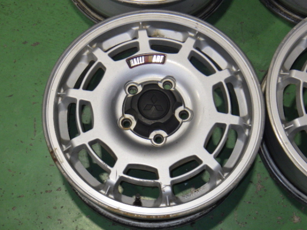 Ralliart Wheels Pajero Mini 15 inch  5J Offset +46 5x114.3 Mitsubishi