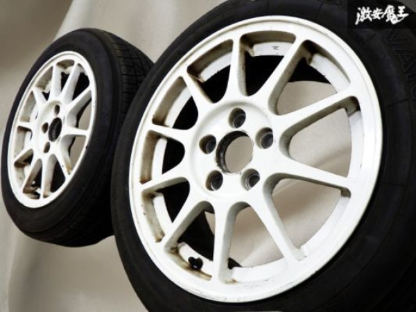 Honda Integra 98spec JDM Type-R 16" Zoll 7.0 J - 5 x 114,3 Alufelgen Weiß - Set 2