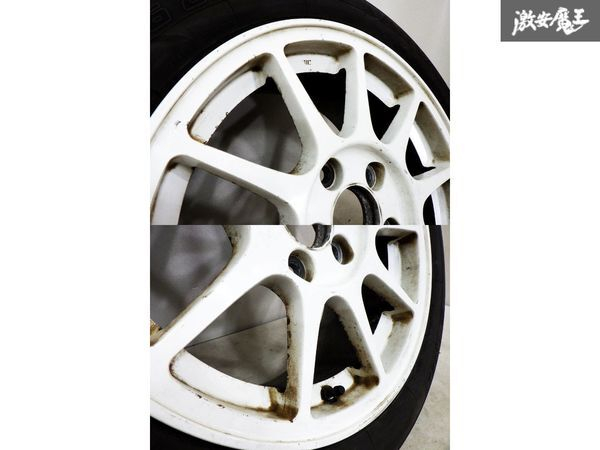 Honda Integra 98spec JDM Type-R 16" Zoll 7.0 J - 5 x 114,3 Alufelgen Weiß - Set 2