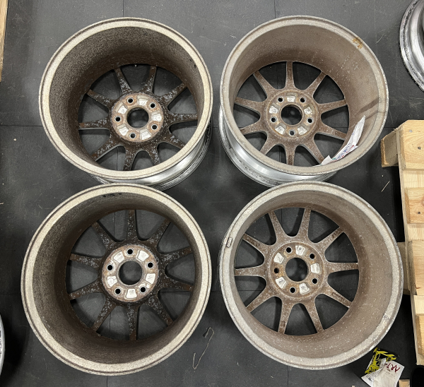 Honda Integra 98spec JDM Type-R 16" Zoll 7.0 J - 5 x 114,3 Alufelgen Weiß - Set 2