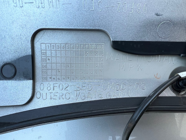 Honda Accord CM2 3 Modulo Heck Spoiler OEM