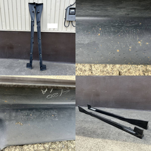 Toyota Celica T23 OEM Seitenschweller Paar ZZT230 /1 JDM - Schwarz - JDM TRD