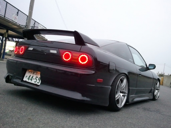 "Kouki TypeX" Rear Wing for Nissan S13 180SX 200SX