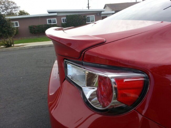 SK-Import Rear Spoiler Black ABS Plastic Subaru,Toyota GT86 BRZ Pre Facelift