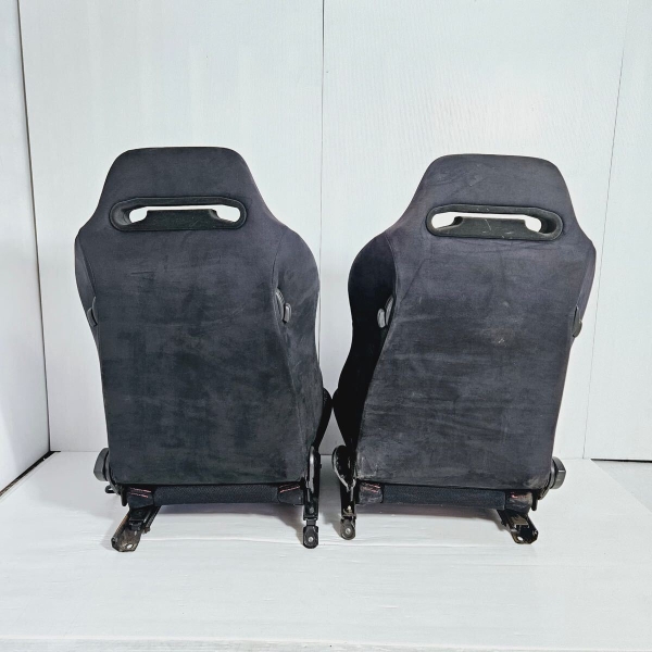 *SOLD* RECARO SR-3 Honda EK9 DC2 TypeR Seats Black Suede Leather