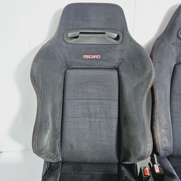 *SOLD* RECARO SR-3 Honda EK9 DC2 TypeR Seats Black Suede Leather
