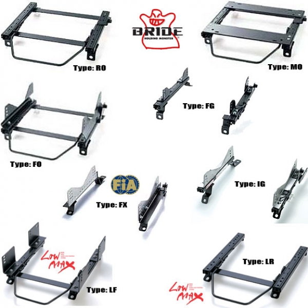 Bride RO Toyota Celica ST205 Seat Rails