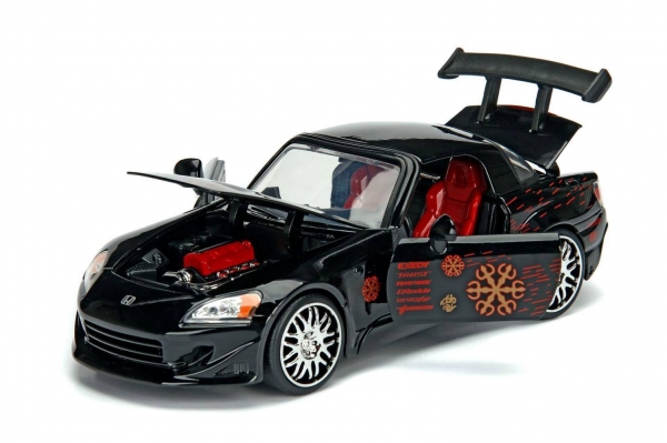 1/24 Johnnys Honda S2000 Fast and Furious Black - Jada