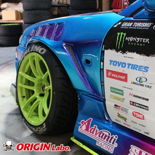 Origin Labo Nissa Silvia S15 +55mm Vented front Fenders