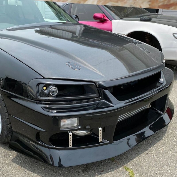 FRP Scheinwerfer Cover Nissan Skyline R34 + Lights