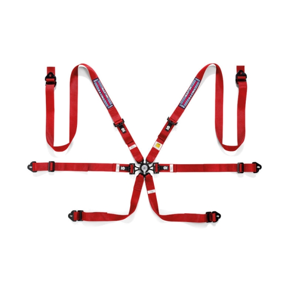 Sparco 04834HPD Martini Racing 6 Points 2" Sportgurt