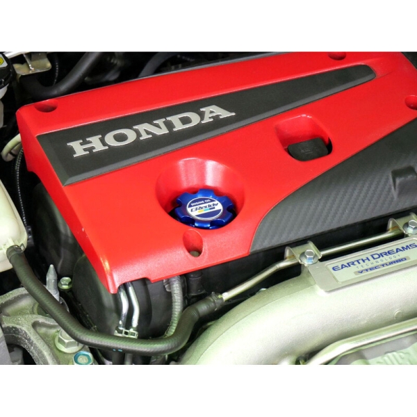 GReddy Oil Cap Type 5 M31.8xP3.5 Blue Honda