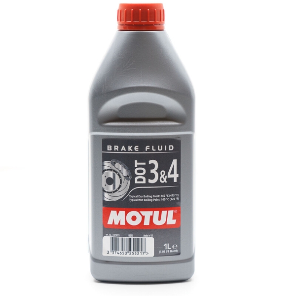 Motul DOT3 & 4 Brake Fluid 1l