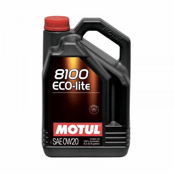 Motul 0W20 8100 Eco-Lite Motor Öl (Toyota, Mazda, Honda, Subaru...) 5L