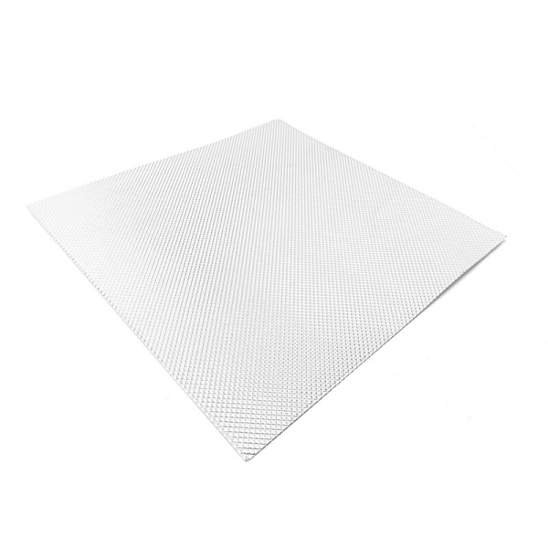 Hitzeschutz Aluminium Platte 50cm x 50cm