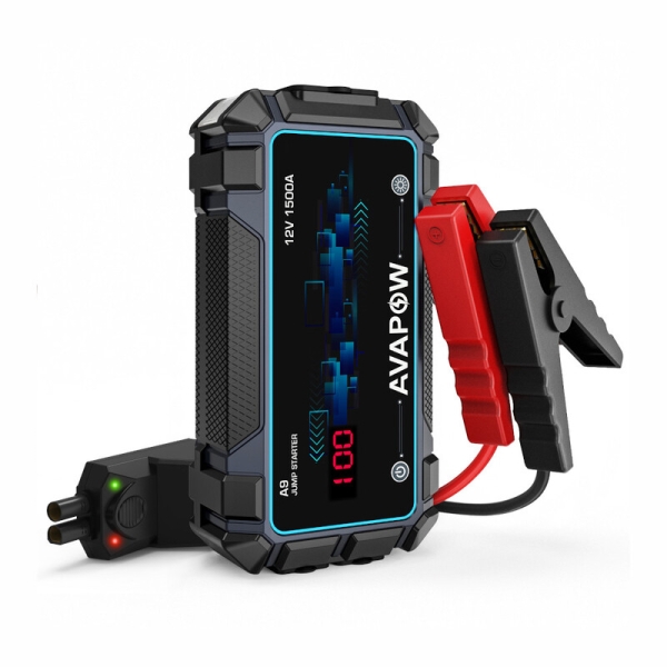 Avapow A9 Battery Jumper Starter Powerbank 1500A 12V