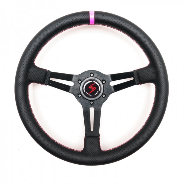 DriftShop Steering Wheel (70 mm Dish), "Pink Style" Edition