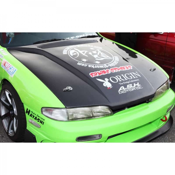 Origin Labo GFK Motorhaube "Type 2" für Nissan 200SX S14