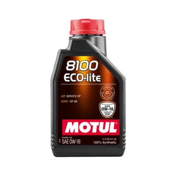 Motul 8100 Eco-Lite 0W16 Engine Oil (Honda, Toyota, Lexus, Suzuki...) 1L