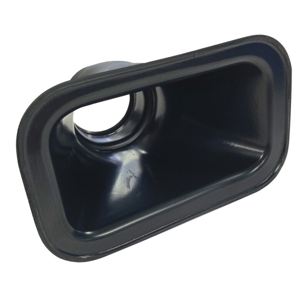 Revotec Air Intake, 150x75 mm Inlet, 63-76 mm Offset Outlet in the MIDDLE