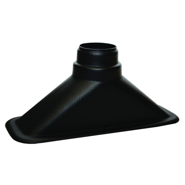 Revotec Air Intake Lufteinlass 255x80mm Einlass mit 63-76mm Auslass MITTIG