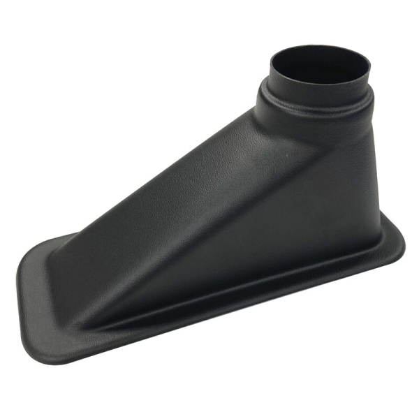 Revotec Air Intake, 255x80 mm Inlet, 63-76 mm Offset Outlet on the SIDE