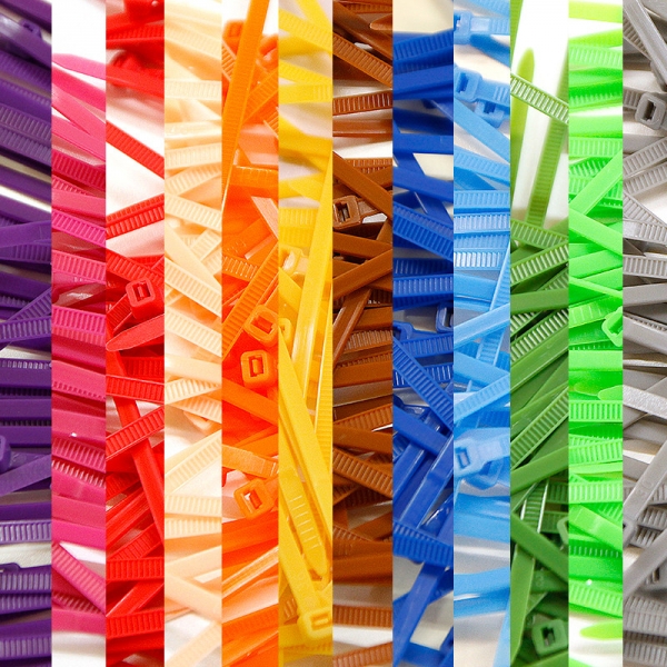 "CableTieBomb" 1200 Kabelbinder - Alle Farben