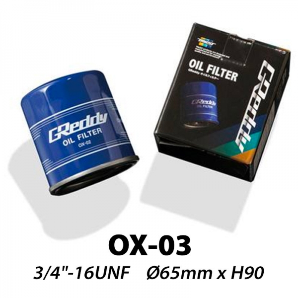 GReddy OX-03 Motor Ölfilter 3/4"-16 UNF Große Kapazität