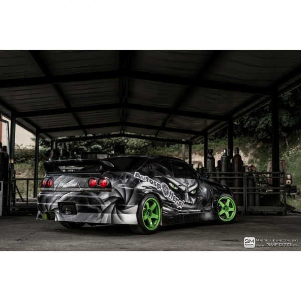 Uras Style Heck Stoßstange Nissan Skyline R33