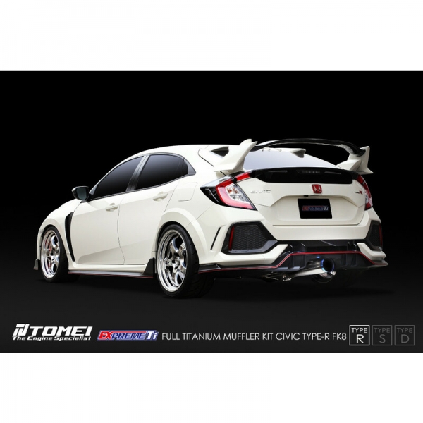 Tomei Expreme Ti Type-R Catback System Honda Civic Type R FK8