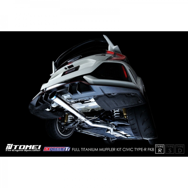 Tomei Expreme Ti Type-R Catback System Honda Civic Type R FK8