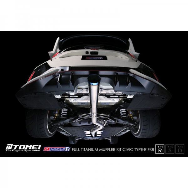 Tomei Expreme Ti Type-R Catback System Honda Civic Type R FK8