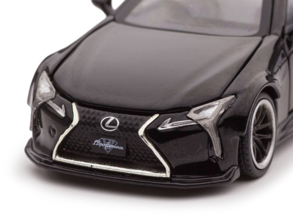 1/64 Era Car Lexus LC500 LB Works Black Liberty Walk