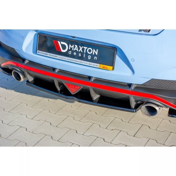 Maxton Hyundai I30 Mk3 N Performance Rear Center Addon Diffusor