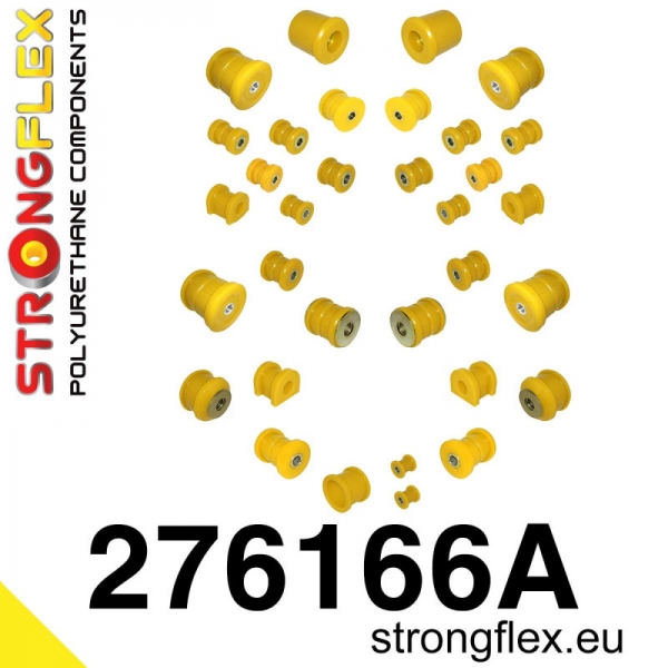 Subaru Impreza Suspension Bushing Kit SPORT STRONGFLEX PU 276166A