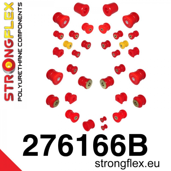 Subaru Impreza GR GP GJ GH Exiga Suspension Bushing Kit STREET STRONGFLEX PU 276166B
