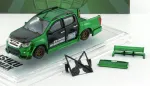 1/64 BM Creations ISUZU 2018 D - MAX Low Rider Metallic Green (TMSC2025)