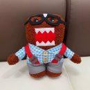Domo-Kun 20cm Figur Nerd