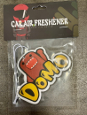 Domo Kun Gelbe Schrift Car Air Freshener - Parfüm