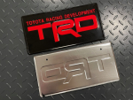 TRD Japan License Plate / Kennzeichen Red