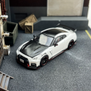 1/64 INNO64 Nissan GT-R R35 Nismo Weiß