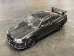 1/24 Nissan Skyline R34 GT-R With Sound And Lightning Carbon Look