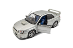 1/18 Subaru Impreza WRX STI Subaru Premium Silber Effekt 2004 - Solido