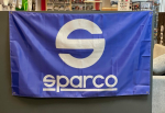 Banner Sparco Blau 90cm x 150cm