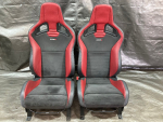 NISMO RECARO Note E12 Nissan Sitze OEM Schwarz-Rot